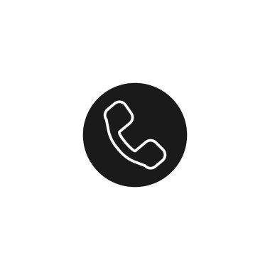 Phone icon symbol. Vector illustration.