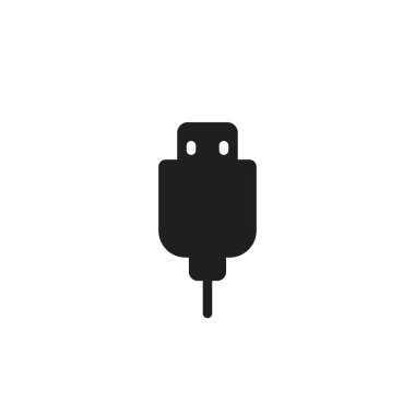 Flash disk vektör simgesi. Grafik tasarımı, Web, UI, uygulama için vektör illüstrasyonu.