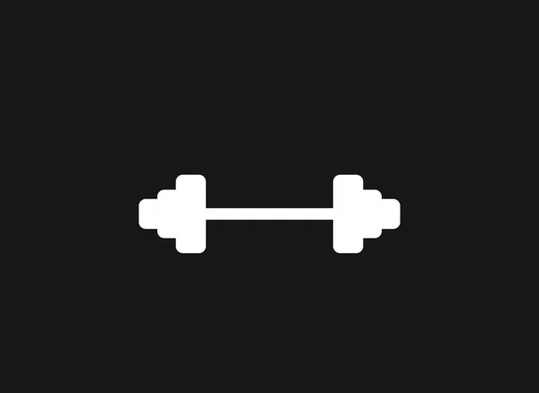 Dumbbell Icon Vektorová Ilustrace Pro Grafický Design Web Aplikace — Stockový vektor