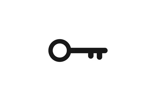 anahtar simgesi. işaret tasarımı. Grafik tasarımı, Web, UI için vektör illüstrasyonu,