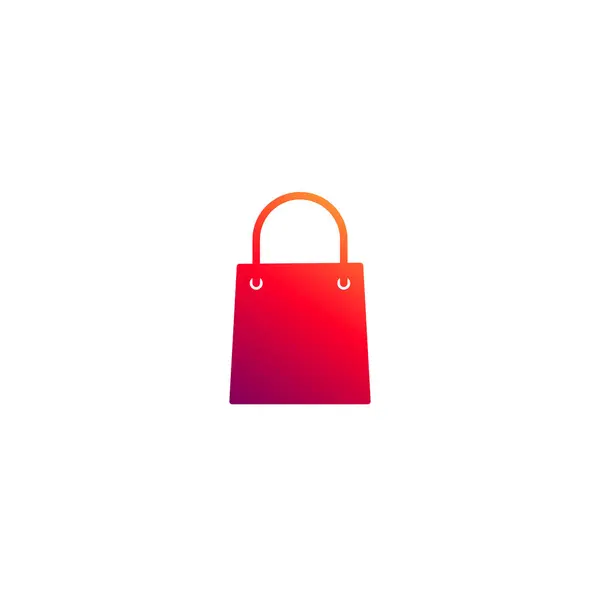 Shopping Bag Icon Vector Illustration Graphic Design Web App — Stock Vector