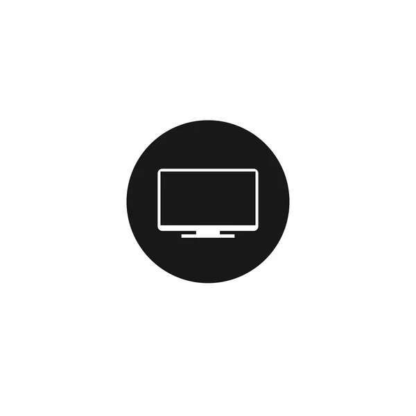 TV izleme simgesi. Mobil konsept ve web tasarımı için Vektör İllüstrasyonu