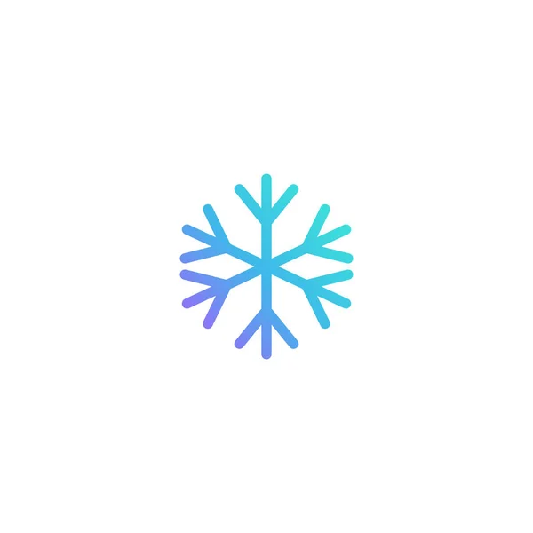 Εικόνα Νιφάδας Χιονιού Εικονογράφηση Διανυσμάτων Για Mobile Concept Και Web — Διανυσματικό Αρχείο