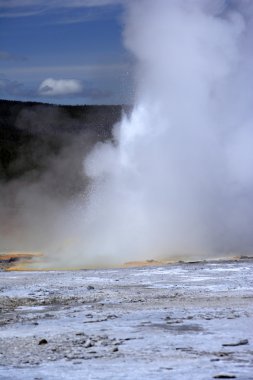 Yellowstone, Şofben, patlama
