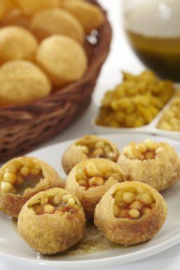 Panipuri, Golgappe, sohbet öğesini