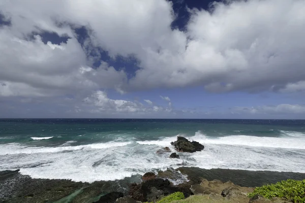 Praia no ile aux cerfs — Fotografia de Stock