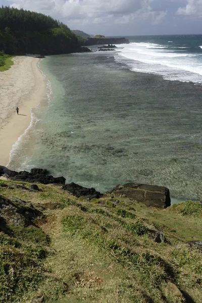 Playa en el ile aux cerfs —  Fotos de Stock