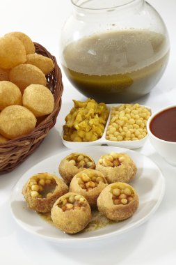 Panipuri, Golgappe, sohbet öğesini
