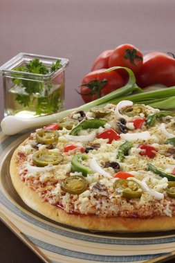 Yüce Pizza servis tabağı