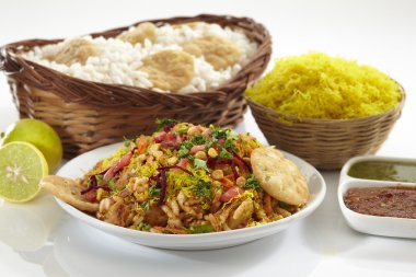 Bhelpuri, sohbet öğesini