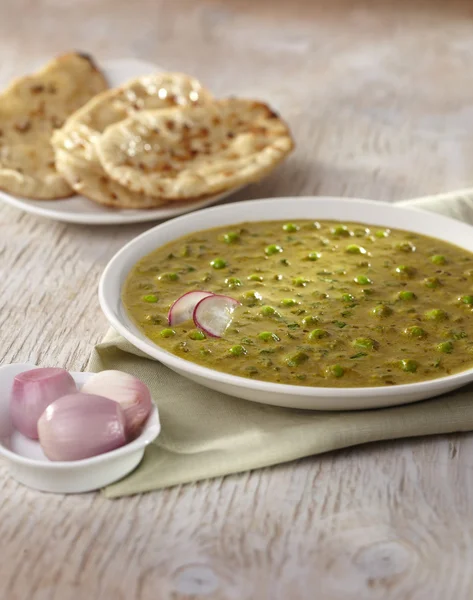 Methi Malai Mutter — Stockfoto