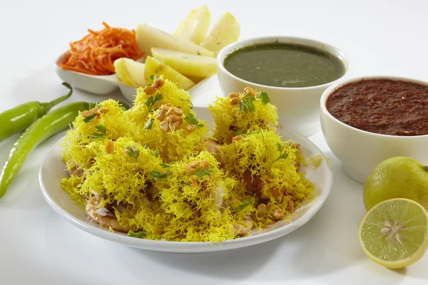 Sev Puri, sohbet öğesini — Stok fotoğraf