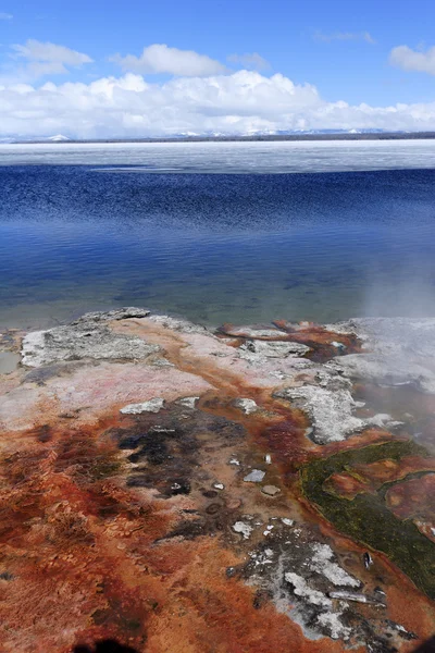 Geyser al Parco Nazionale di Yellowstone — Foto Stock