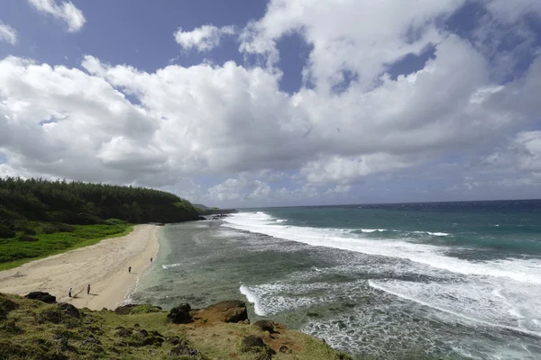 Playa en el ile aux cerfs —  Fotos de Stock