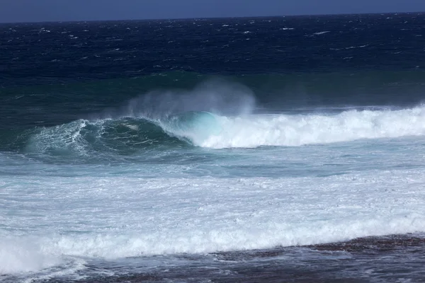 Vagues et pierres sur Gris Gris Beach — Photo