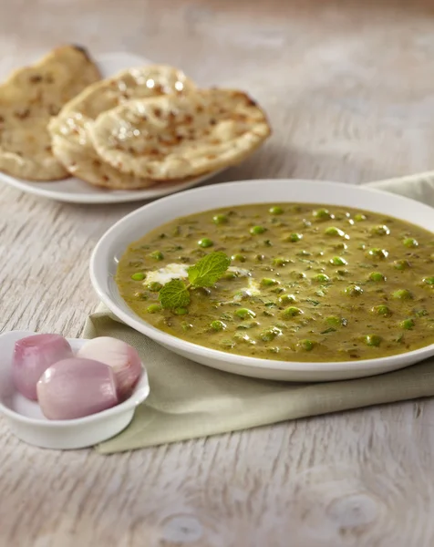 Methi Malai Mutter — Stockfoto