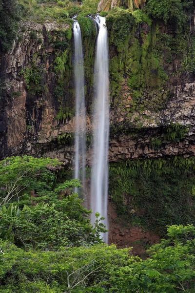 Chamarel waterfalls in Mauritius — Stock Photo, Image