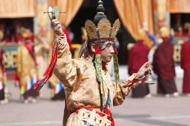 Budist festival Rumtek Manastırı
