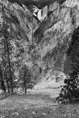 Sanatçı noktada şelale