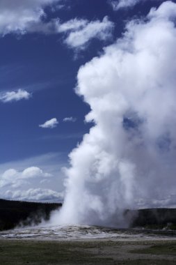 Yellowstone Ulusal Parkı 'nda Gayzer
