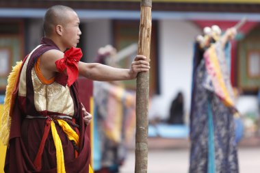 Budist festival Rumtek Manastırı