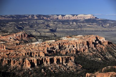 Güzel kaya oluşumları at Bryce Canyon