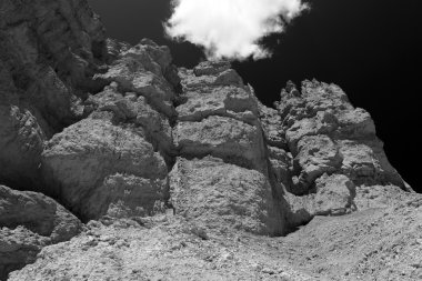 Güzel kaya oluşumları at Bryce Canyon