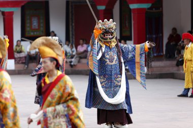 Budist festival Rumtek Manastırı