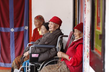 Budist festival Rumtek Manastırı