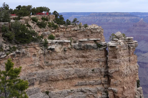 Maravilhosas paisagens no Grand canyon — Fotografia de Stock