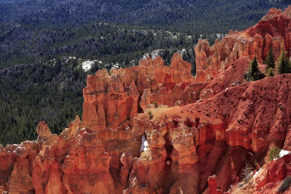 Beautiful rock formations at Bryce Canyon — Stock Photo, Image