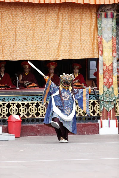 Buddhistisches Fest im Kloster Rumtek — Stockfoto