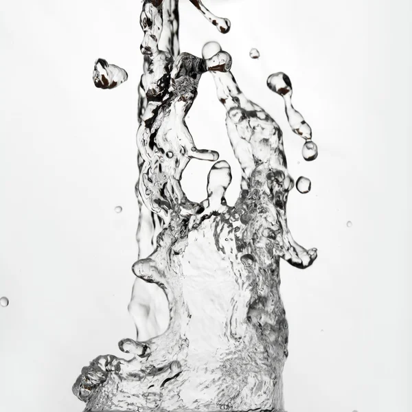 Abstraktní vody splash — Stock fotografie