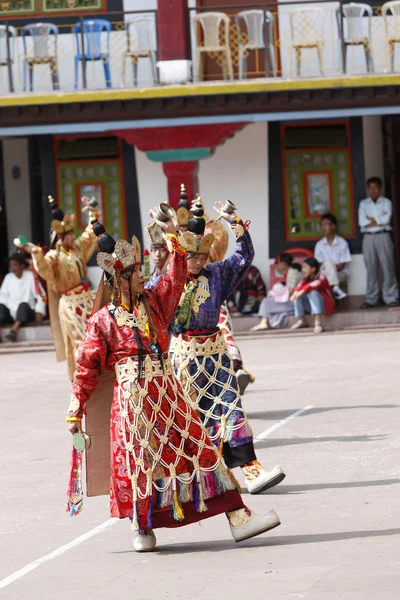 Buddyjski Festiwal w klasztorze Rumtek — Zdjęcie stockowe