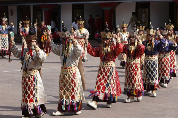 在隆德寺佛教节日 — 图库照片