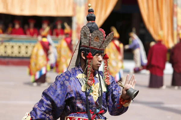 在隆德寺佛教节日 — 图库照片