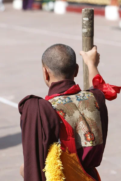 Buddhistický festival na klášter Rumtek — Stock fotografie