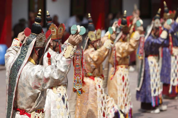 Buddyjski Festiwal w klasztorze Rumtek — Zdjęcie stockowe