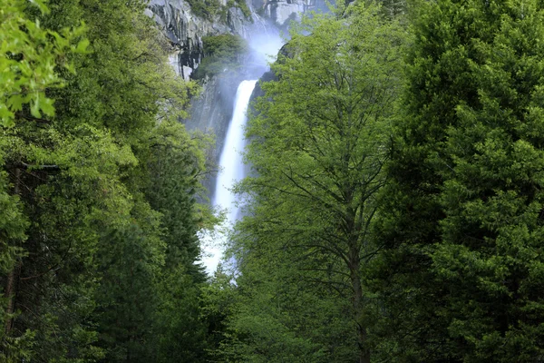 Şelale, Yosemite Milli Parkı — Stok fotoğraf