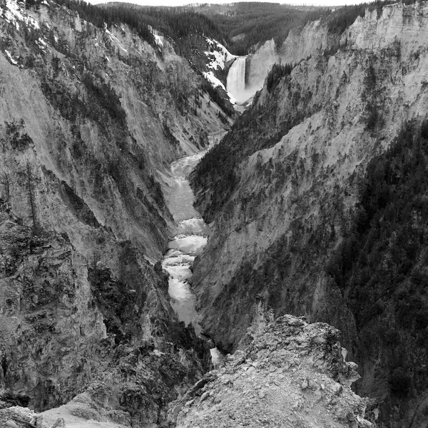 Wasserfall am Artist Point — Stockfoto