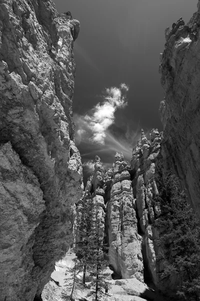 Hermosas formaciones rocosas en Bryce Canyon — Foto de Stock