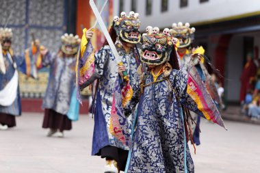 Budist festival Rumtek Manastırı