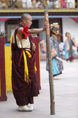 Budist festival Rumtek Manastırı