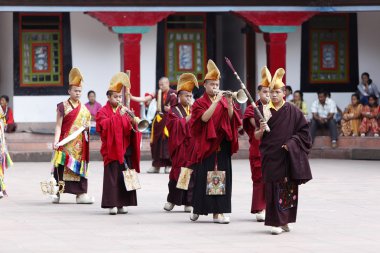 Budist festival Rumtek Manastırı