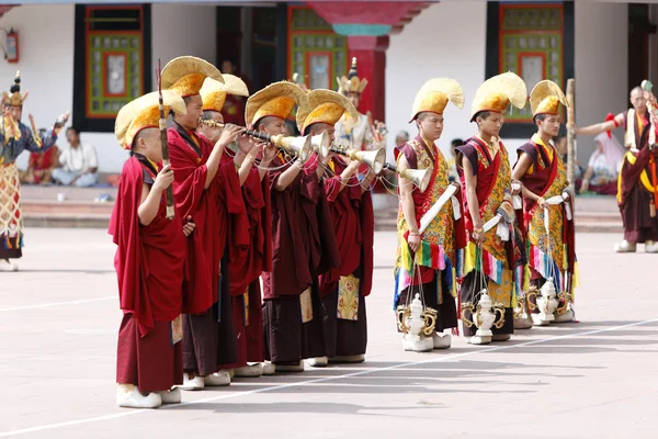 Buddhistický festival na klášter Rumtek — Stock fotografie