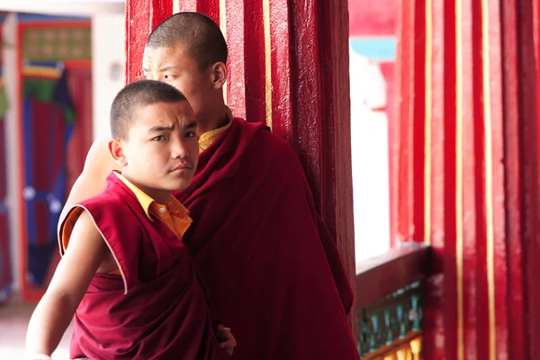 Buddhistischer Mönch — Stockfoto