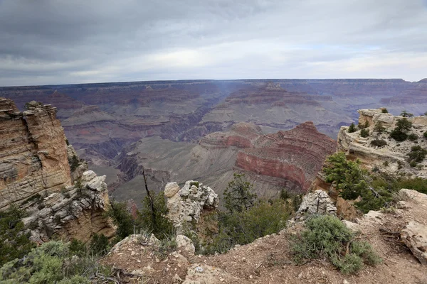 Stone formations at Grand Canyon — Stock Photo, Image