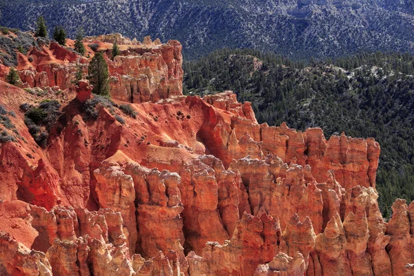 Beautiful rock formations at Bryce Canyon — Stock Photo, Image