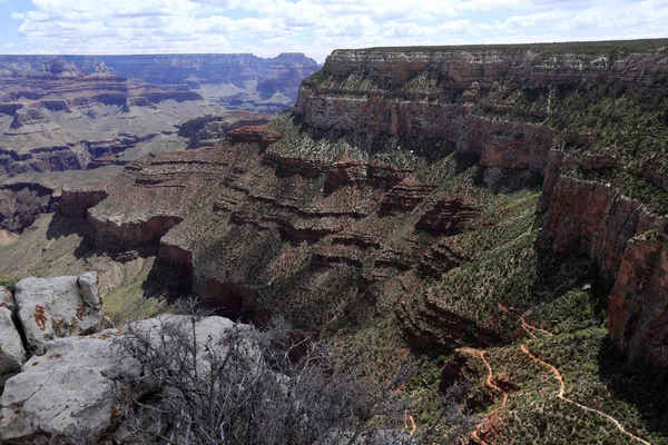 Stone formations at Grand Canyon — Stock Photo, Image