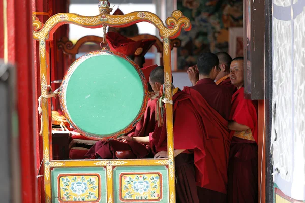 Buddhistický festival na klášter Rumtek — Stock fotografie